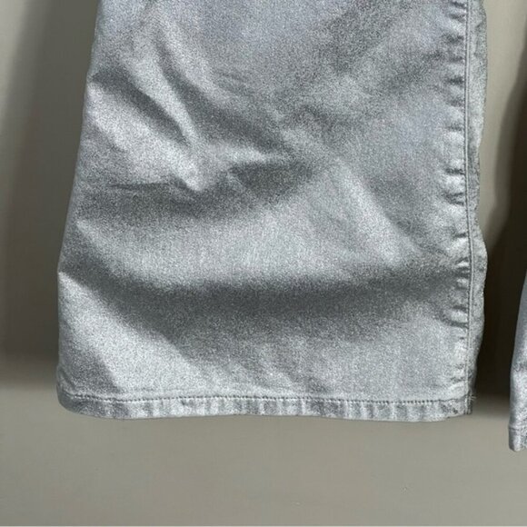 Free People We The Free Jayde Metallic Flare Jeans Size 30 NWT NEW High Rise - Picture 9 of 16